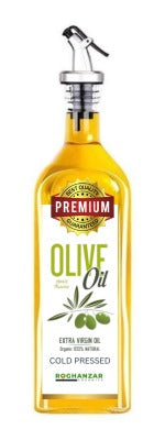 ROGHANZAR Premium Extra Virgin Organic Olive Oil Cold Pressed | 100% Natural | 500ml